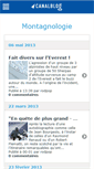 Mobile Screenshot of montagnologie.com